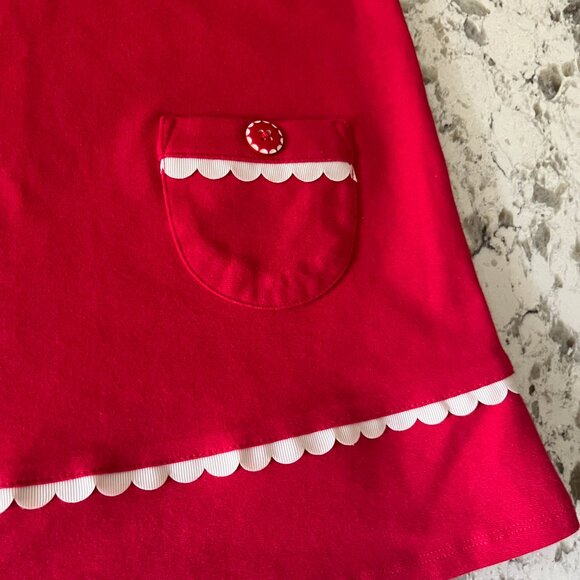 Gymboree Red Dress with White Accents - Picture 3 of 5